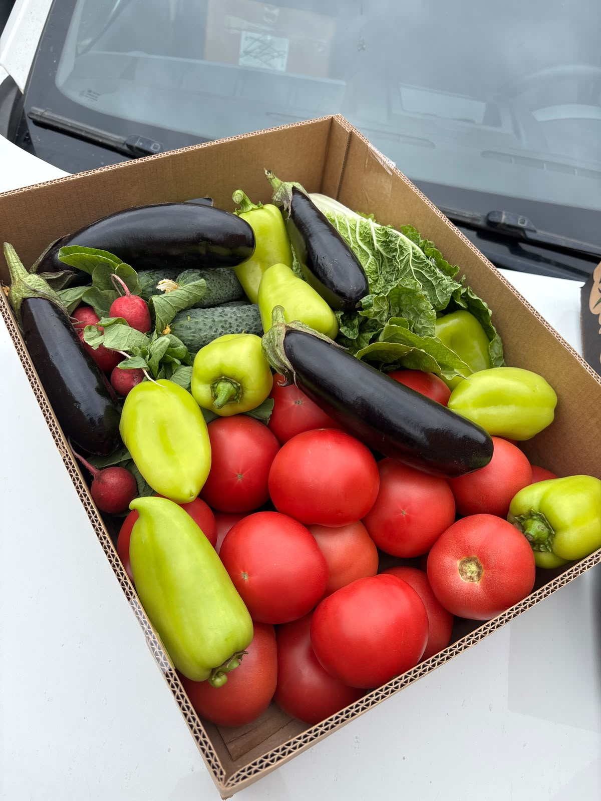 Свежие фермерские продукты